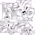 Size: 1668x1668 | Tagged: safe, artist:panhaley54803, silver the hedgehog, sonic the hedgehog, 2025, comic, duo, eyes closed, greyscale, hand on another's shoulder, hands on another's shoulders, korean text, looking at each other, looking at them, monochrome, mouth open, smile, speech bubble, standing, thought bubble