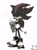 Size: 1023x1369 | Tagged: safe, artist:panhaley54803, shadow the hedgehog, 2025, cup, holding something, lidded eyes, simple background, solo, standing, white background