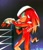 Size: 1442x1675 | Tagged: safe, artist:panhaley54803, knuckles the echidna, echidna, alternate gloves, fingerless gloves, male, signature, solo, standing