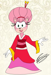 Size: 2680x3941 | Tagged: safe, artist:aso-designer, amy rose