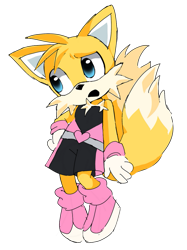 Size: 827x1104 | Tagged: safe, artist:ewbike, miles "tails" prower
