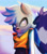 Size: 1280x1463 | Tagged: safe, artist:reillyfox, tangle the lemur, lemur, 2026, chest fluff, clouds, daytime, female, looking at viewer, no pupils, smile, solo, standing