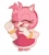 Size: 890x1000 | Tagged: safe, artist:sonicnewunivers, amy rose, hedgehog, 2025, amybetes, blushing, cute, dress, eyelashes, eyes closed, female, gloves, laughing, mouth open, open smile, simple background, smile, socks, solo, white background