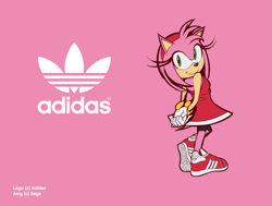Size: 2933x2216 | Tagged: safe, artist:coolblew, amy rose, shoes