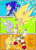 Size: 720x998 | Tagged: safe, artist:superguy551, sonic the hedgehog, super sonic, alternate eye color, animated, arms folded, english text, grin, looking at viewer, smile, solo, standing, super form, webm