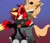 Size: 2048x1781 | Tagged: safe, artist:fartist2020, fiona fox, whisper the wolf, fox, wolf, cross popping vein, duo, duo female, fat, female, gradient background, hugging, one eye closed, surprised