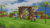Size: 1920x1080 | Tagged: safe, artist:steelyproductions, antoine d'coolette, bunnie rabbot, knuckles the echidna, miles "tails" prower, rotor walrus, sally acorn, sonic the hedgehog, chipmunk, coyote, echidna, hedgehog, rabbit, walrus, 2026, 3d, blender (medium), cap, cliff, cloud, couote, cybernetic, cyborg, daytime, female, fishing, fishing pole, fist, flower, flying, freedom fighters, group, hat, holding something, jumping, looking offscreen, male, palm tree, redesign, running, sally x sonic, shipping, sitting, spinning tails, straight, sunflower, sword, tree, walking, weapon