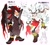 Size: 2048x1839 | Tagged: safe, artist:_gott0008, shadow the hedgehog, silver the hedgehog, 2026, alternate outfit, character name, duo, korean text, male, simple background, standing, white background, wings