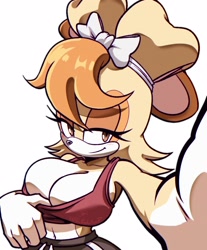 Size: 2289x2768 | Tagged: suggestive, artist:kad_productionz, vanilla the rabbit