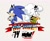 Size: 1800x1473 | Tagged: safe, artist:thomas_rsvd, lanolin the sheep, sonic the hedgehog, hedgehog, sheep, 2024, arms folded, back to back, banner, duo, english text, female, frown, idw sonic the hedgehog, male, simple background