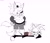 Size: 2048x1781 | Tagged: safe, artist:fartist2020, fiona fox, whisper the wolf, fox, wolf, arms folded, duo, duo female, fat, female, glaring, hands on hips, looking at each other, looking at them, looking down, looking down at them, looking up, looking up at them, lying on front, simple background, smile, smirk, standing, standing on them, white background