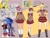 Size: 1992x1500 | Tagged: safe, artist:superguy551, nicky, sonic the hedgehog, human, 2026, clothes, crossover, darkstalkers, female, glasses, group, hands on hips, heather mason, japanese text, lilith (darkstalkers), looking at viewer, male, mouth open, rebecca chambers, reference inset, resident evil, school uniform, self paradox, silent hill, skirt, smile, sonic the hedgehog (shogakukan), standing, sweater