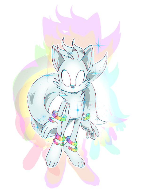 121 Safe Artist finimun Miles tails Prower Redesign Super Form 