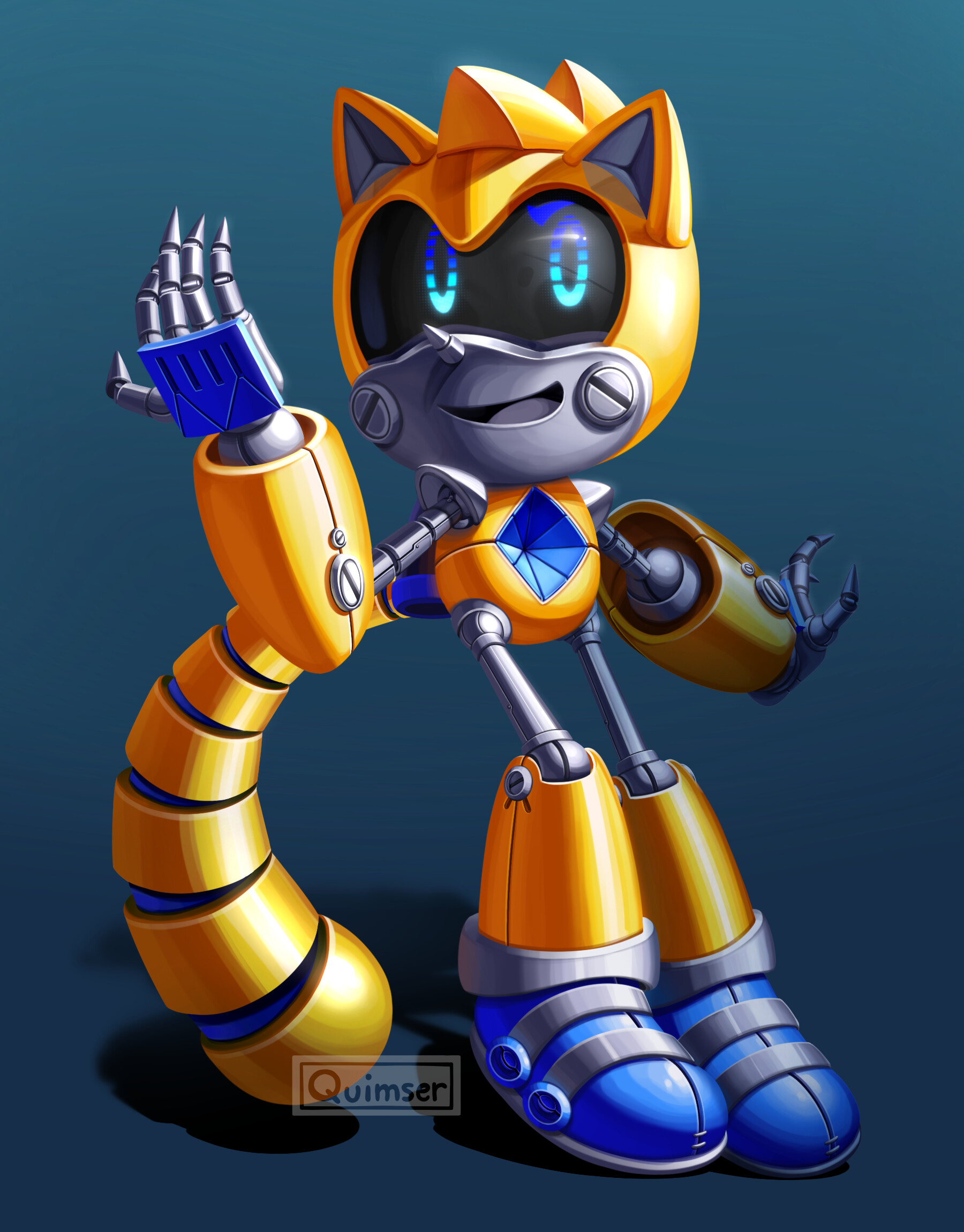 ArtStation - Metal Sonic 4000