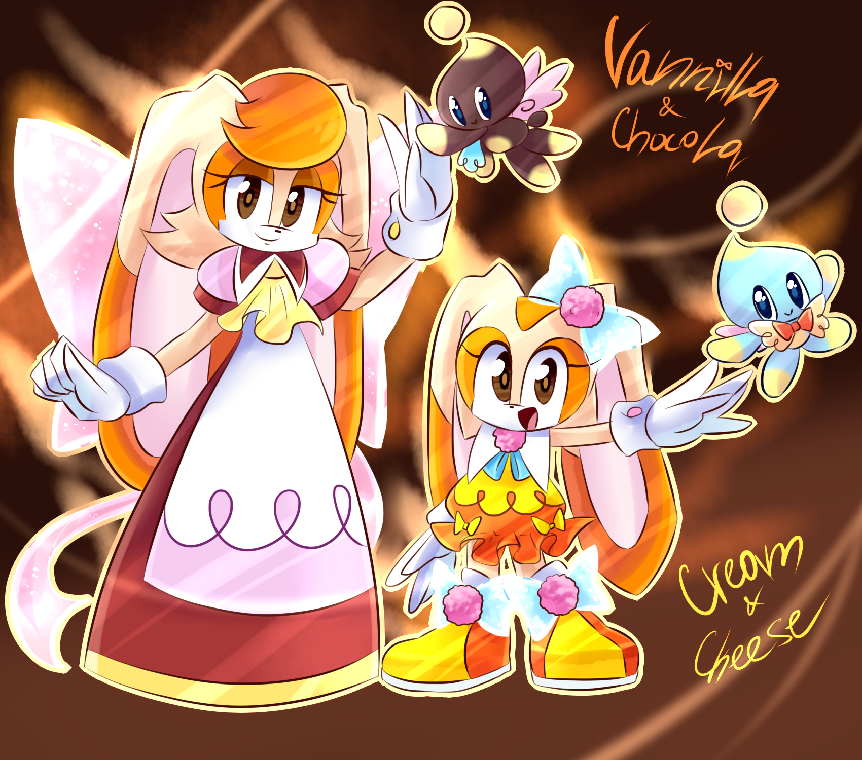 3151 Safe Artisty Firestar Cheese Chao Chocola Chao Cream The Rabbit Vanilla The 4571