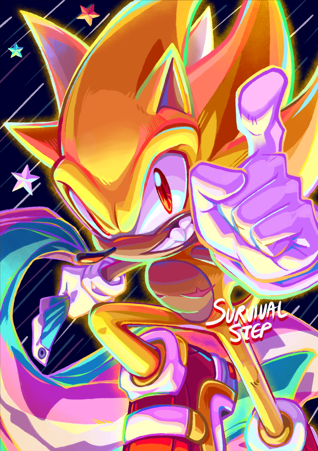 Character Art: Super Sonic