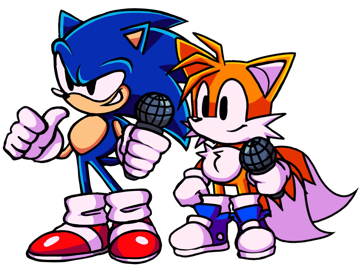 Sonic and Baby Tails by chibialvin : r/milesprower