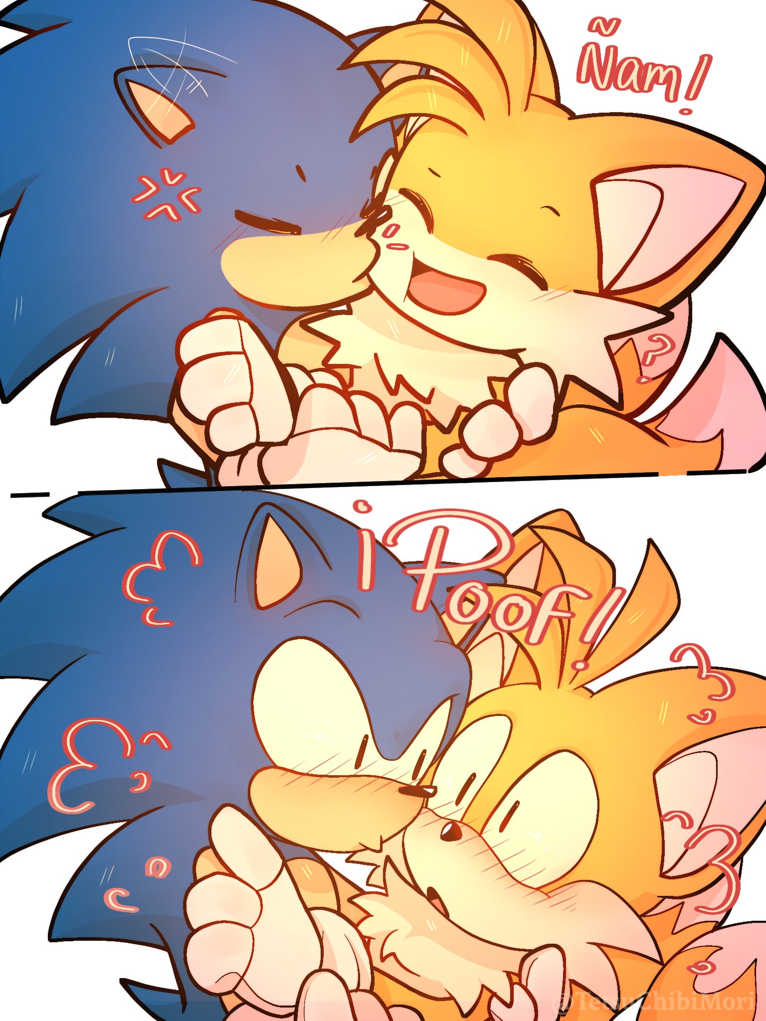 pelusa 🍂 on X: Classic Tails + Modern Sonic for an anon on tumblr (and  also cuz they make me happy!!)  / X