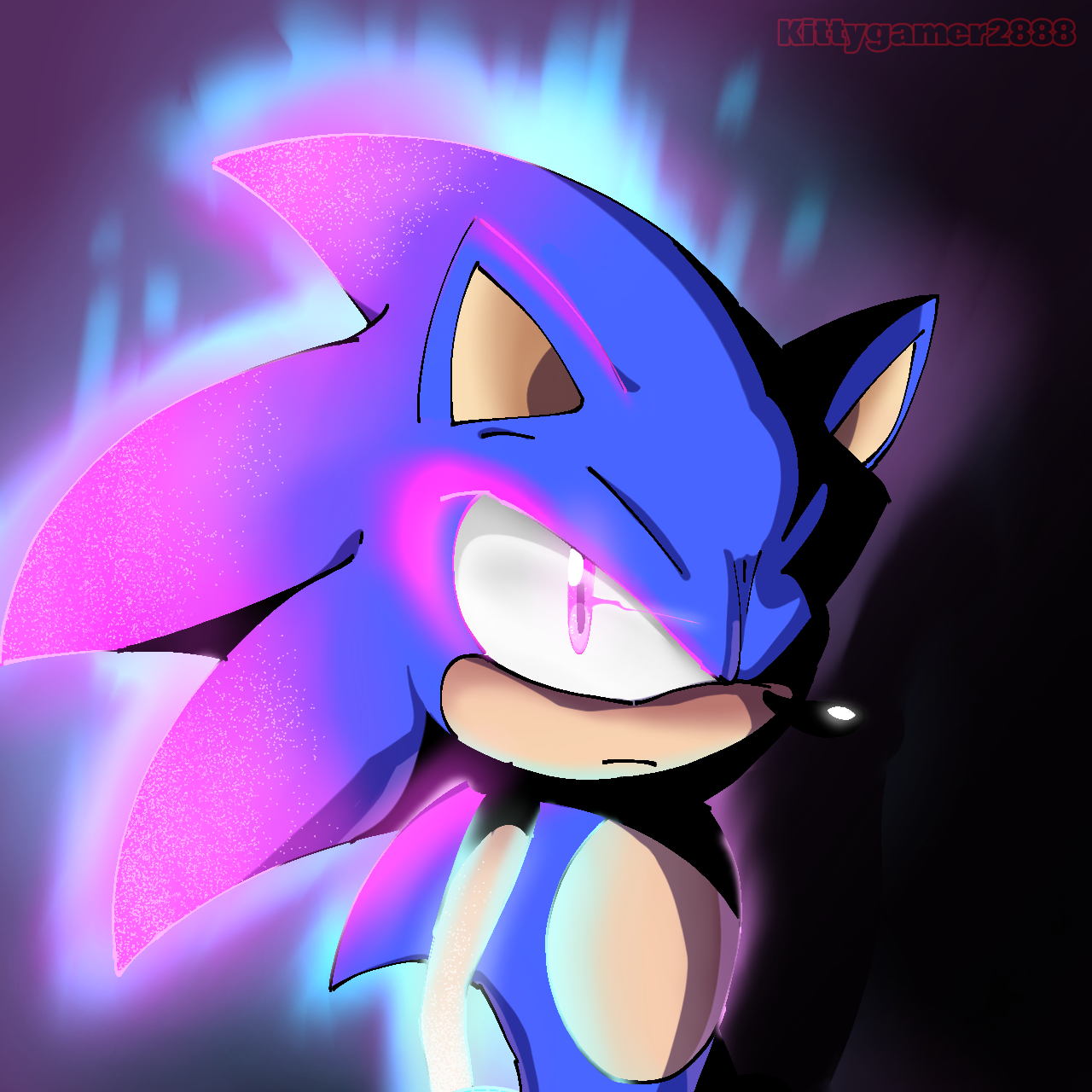 Redraw Dark Sonic, Fanart