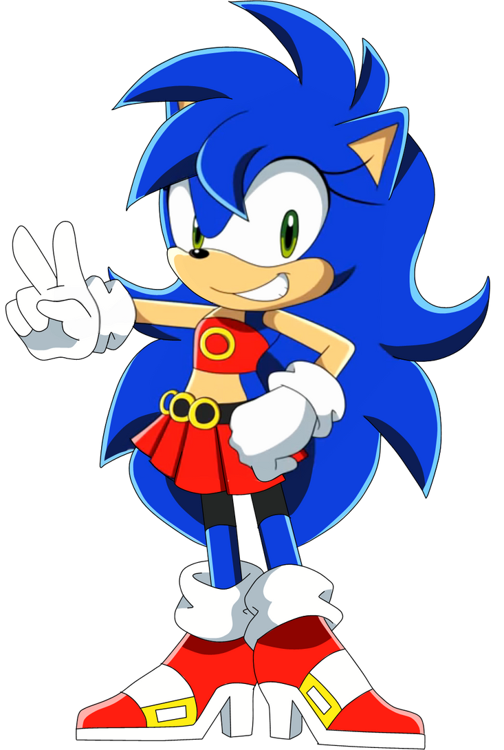 5632 - safe, artist:k3llywolfarts, princess elise, sonic the hedgehog,  hedgehog, human, sonic the hedgehog (2006), abstract background, carrying  them, duo, eyes closed, feather, female, frown, gender swap, gloves,  laughing, looking ahead, male