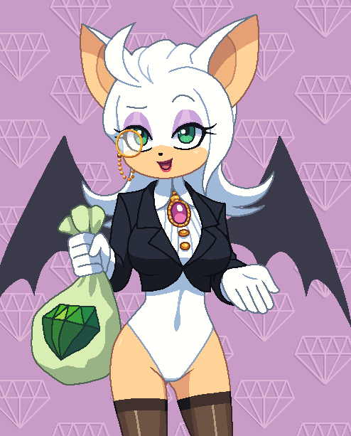 461 Safe Artistkempferzero Rouge The Bat Chaos Emerald Moneybag Monocle Spyro Series 3033