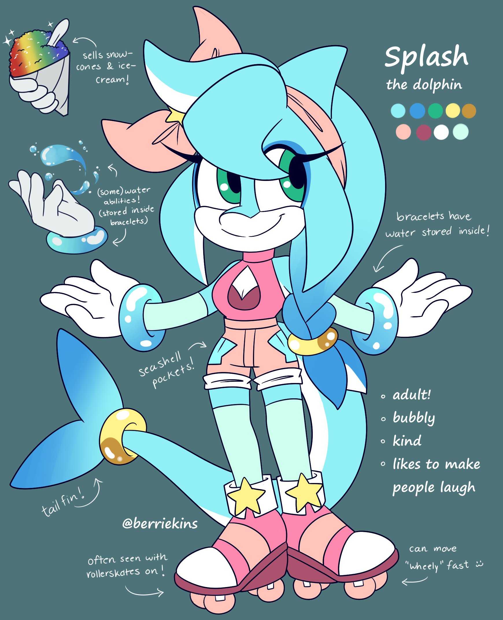 6640-safe-artist-berriekins-oc-oc-splash-the-dolphin-dolphin