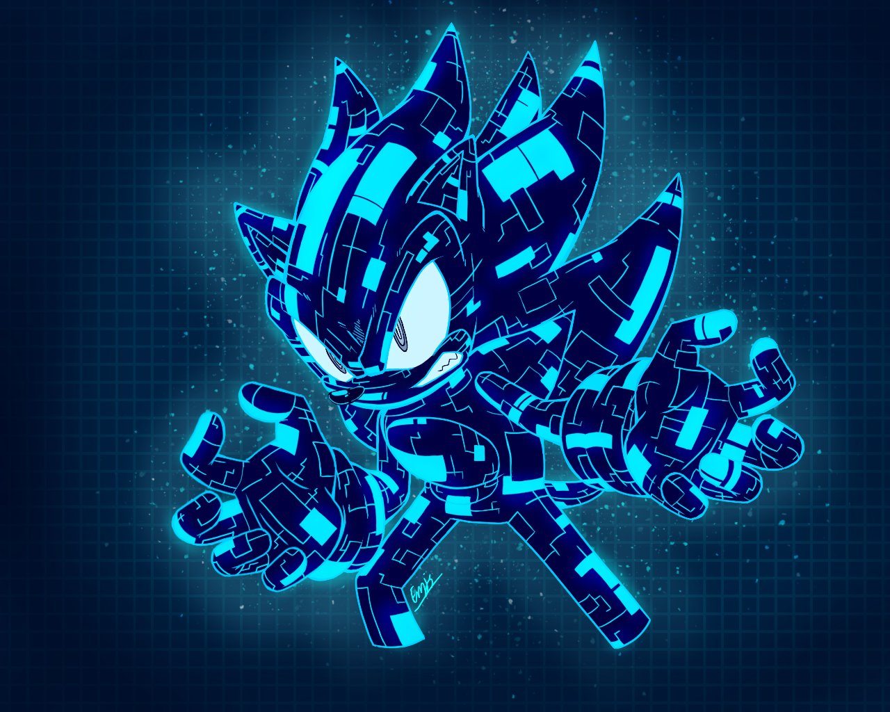 #15894 - safe, artist:pichi08, sonic the hedgehog, sonic frontiers ...