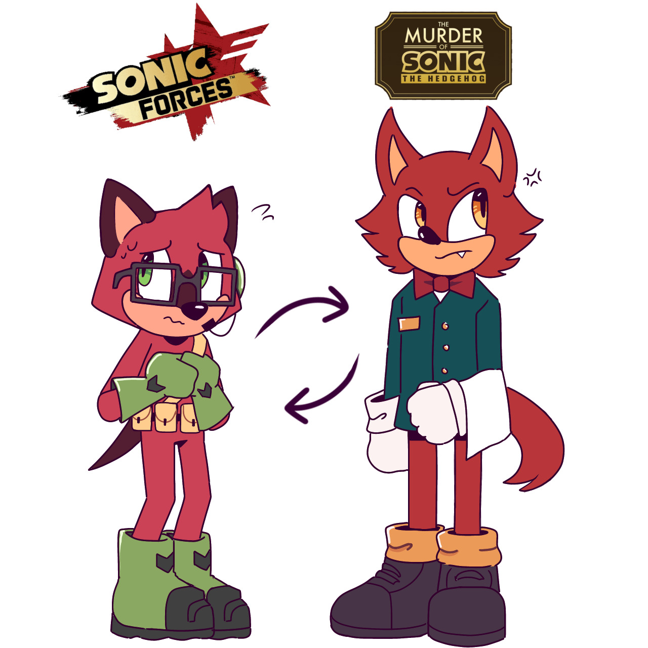 9619 safe, artistalderbitesback, gadget the wolf, wolf, sonic