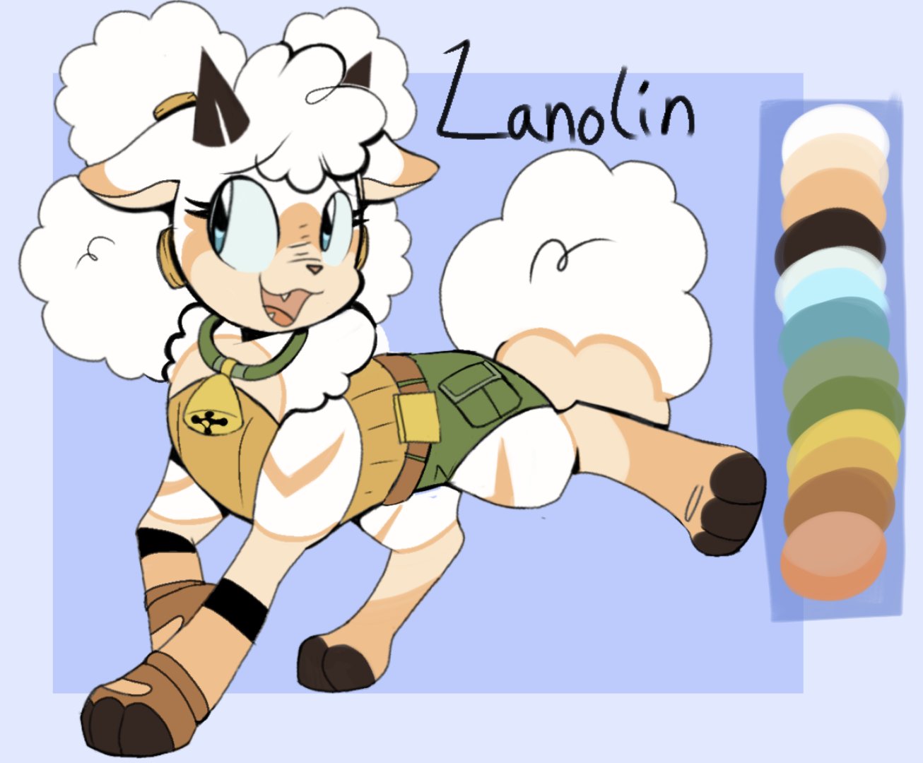  11440 Safe Artist guiltypandas Lanolin The Sheep Abstract 