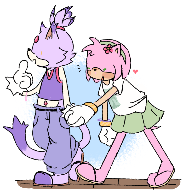 20757 safe, artist84773ry_4c1d, amy rose, blaze the cat, alternate