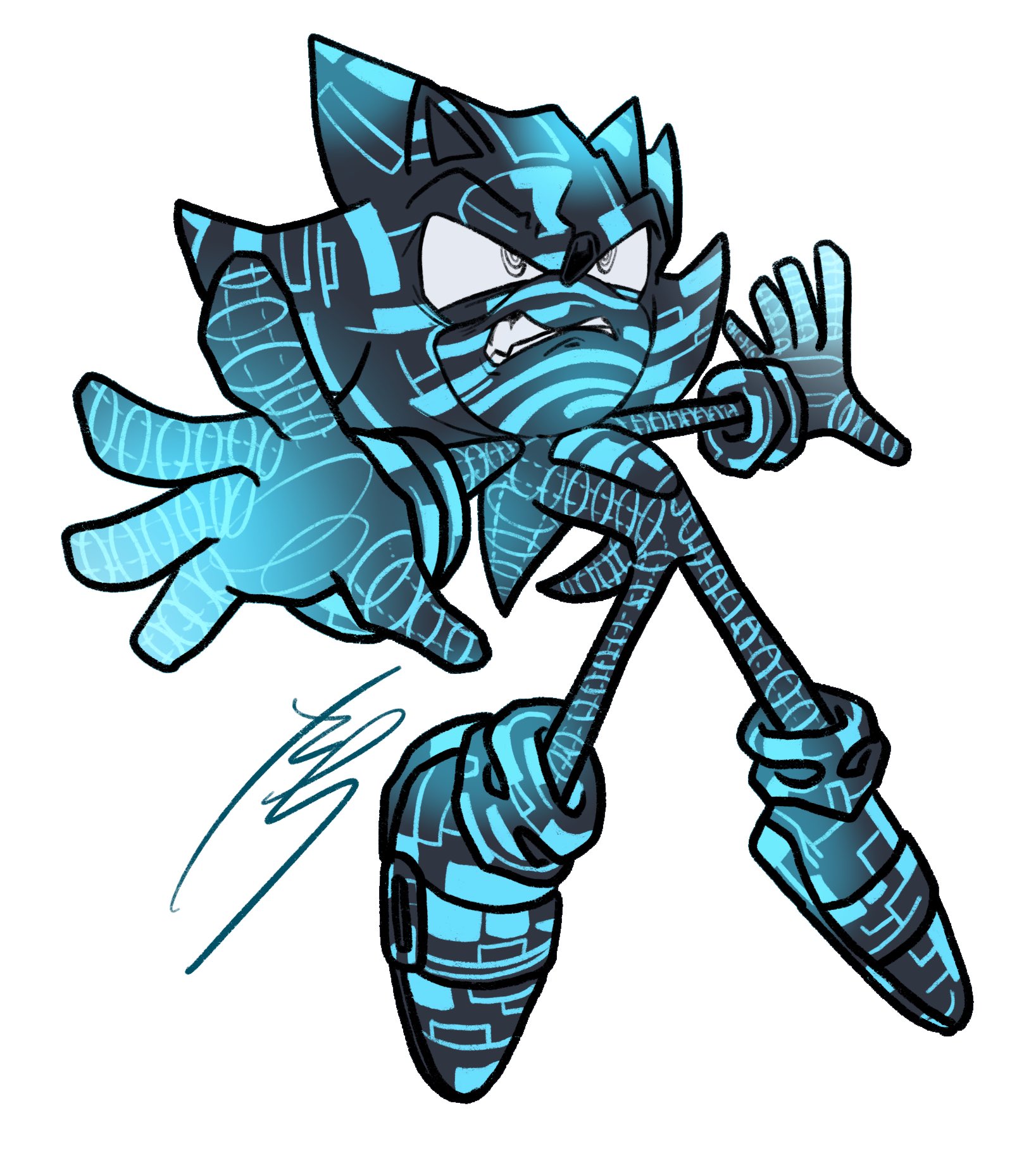 #21983 - safe, artist:_sachi310_, sonic the hedgehog, sonic frontiers ...